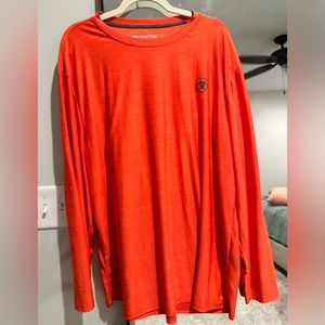 NWOT Orange Ariat long sleeve